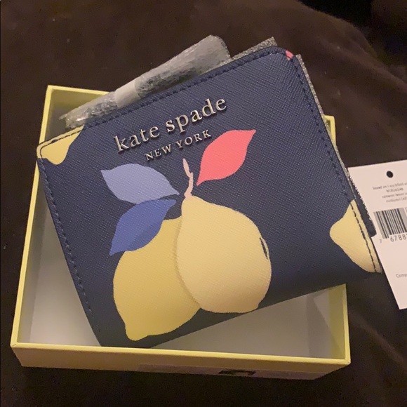 kate spade Handbags - Kate Spade ♠️ lemon 🍋 zest bifold sm wallet